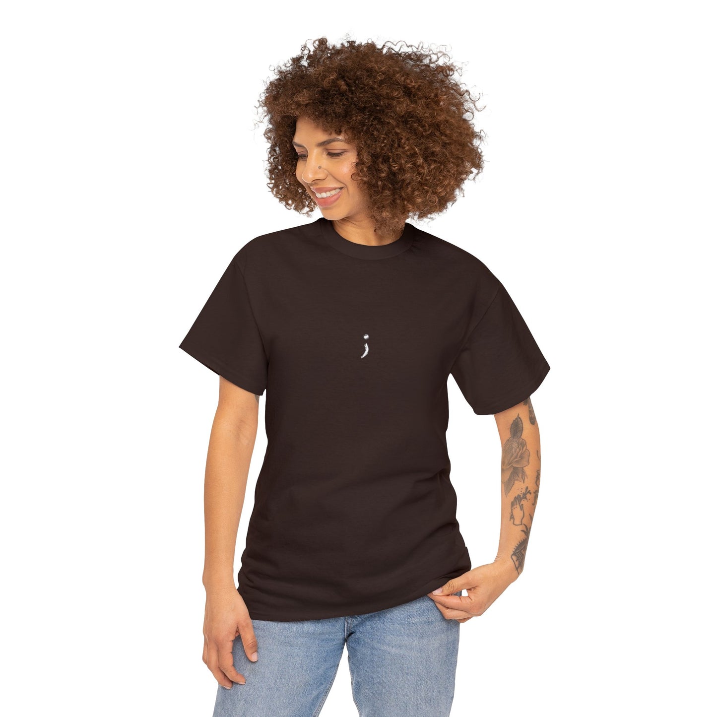 Seek the Horizon Unisex Heavy ; Relaxed Fit Cotton T-Shirt