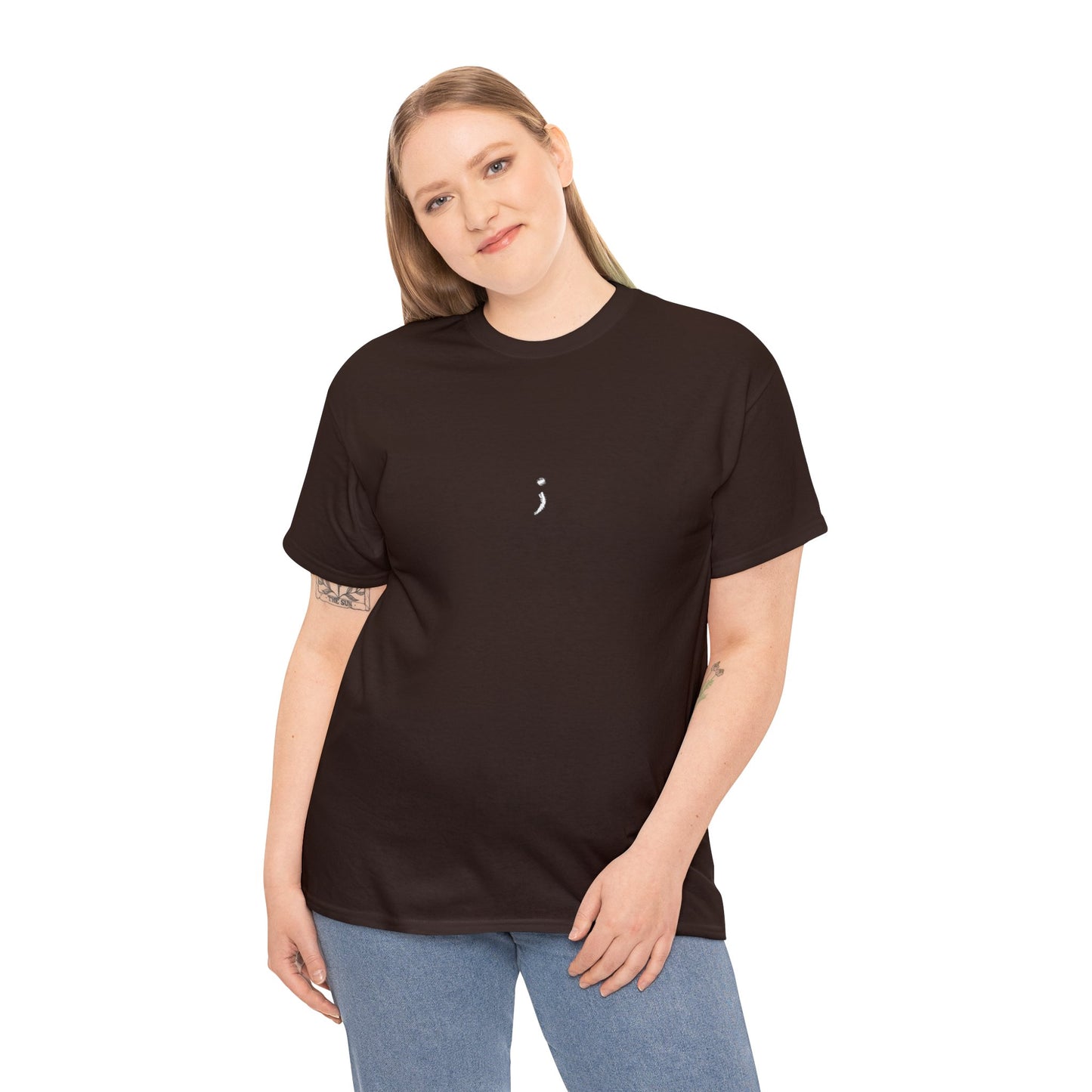 Seek the Horizon Unisex Heavy ; Relaxed Fit Cotton T-Shirt