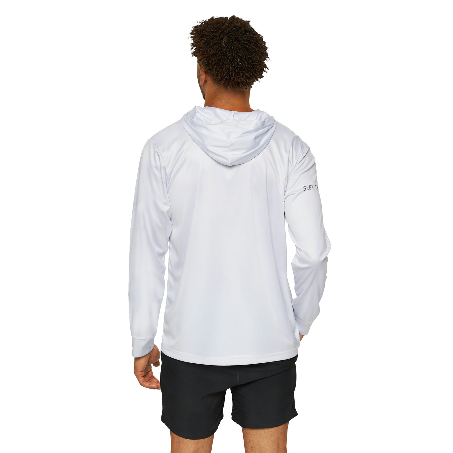 Seek the Horizon Men's Athletic Sports Warmup Hoodie