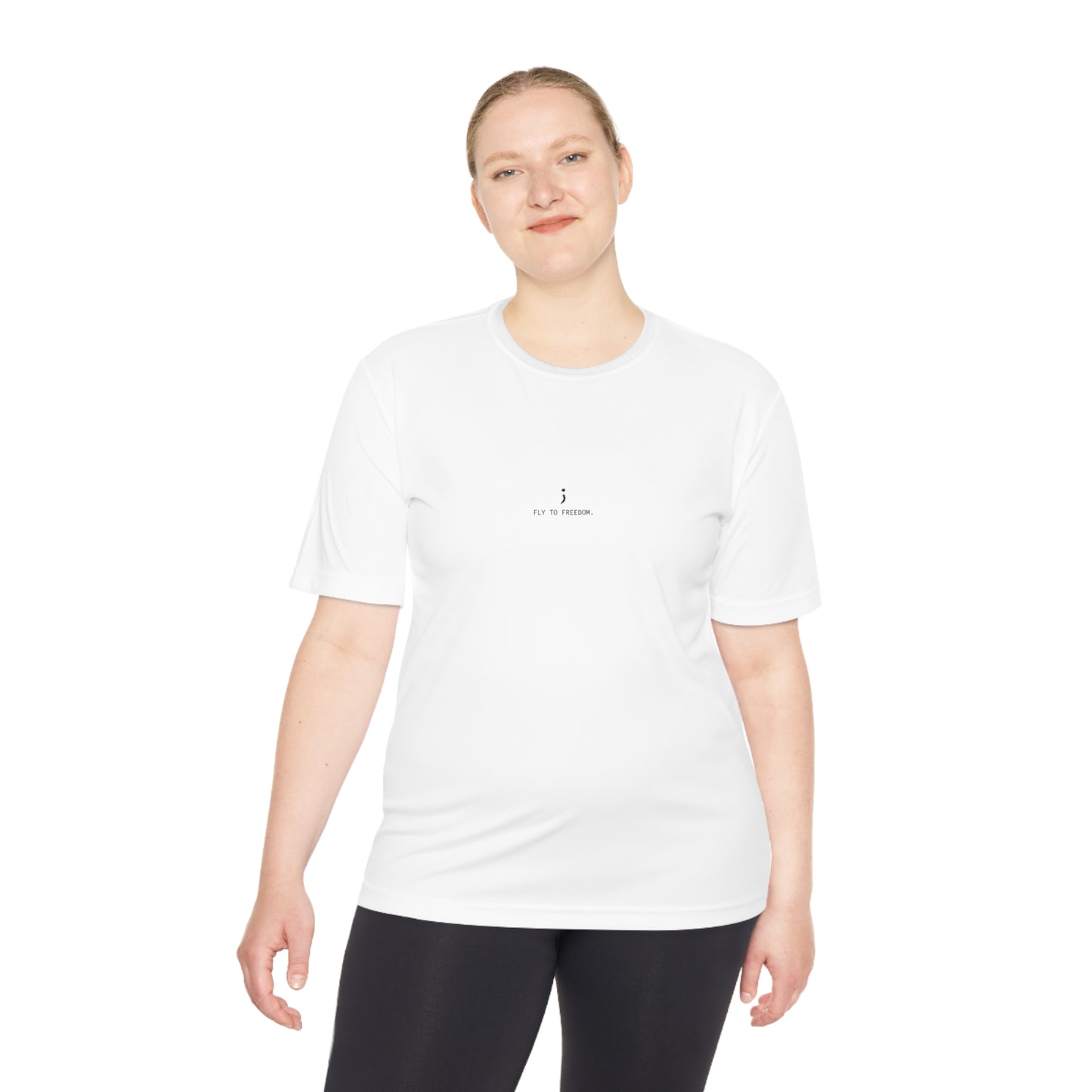 'Fly to Freedom' Athletic High-Breathability Short-Sleeve T-Shirt