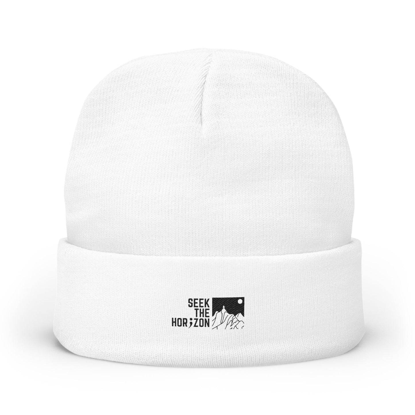 Men's Seek the Horizon Embroidered Woolly Beanie