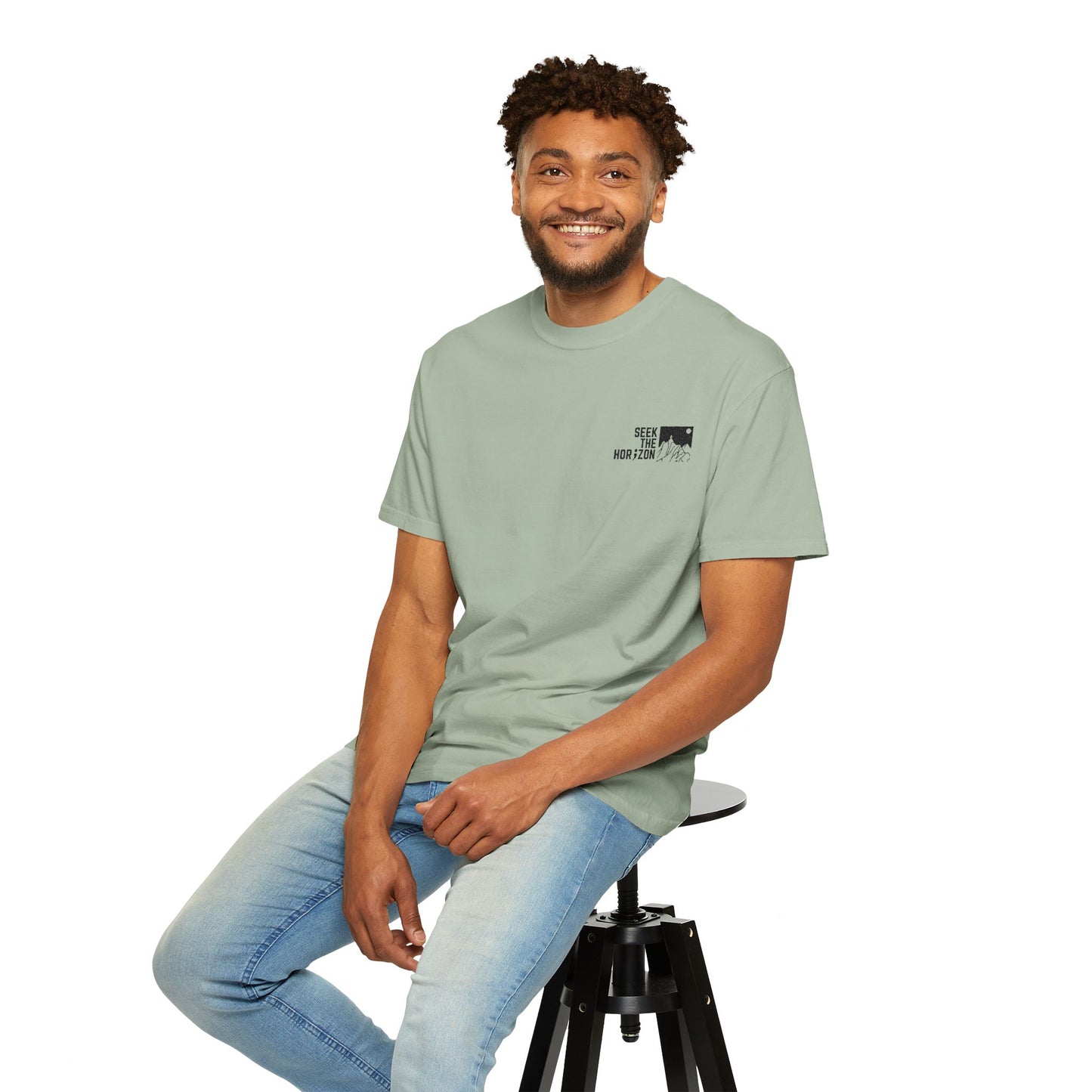 Men’s Outdoor Mental Resilience Seek the Horizon T-shirt