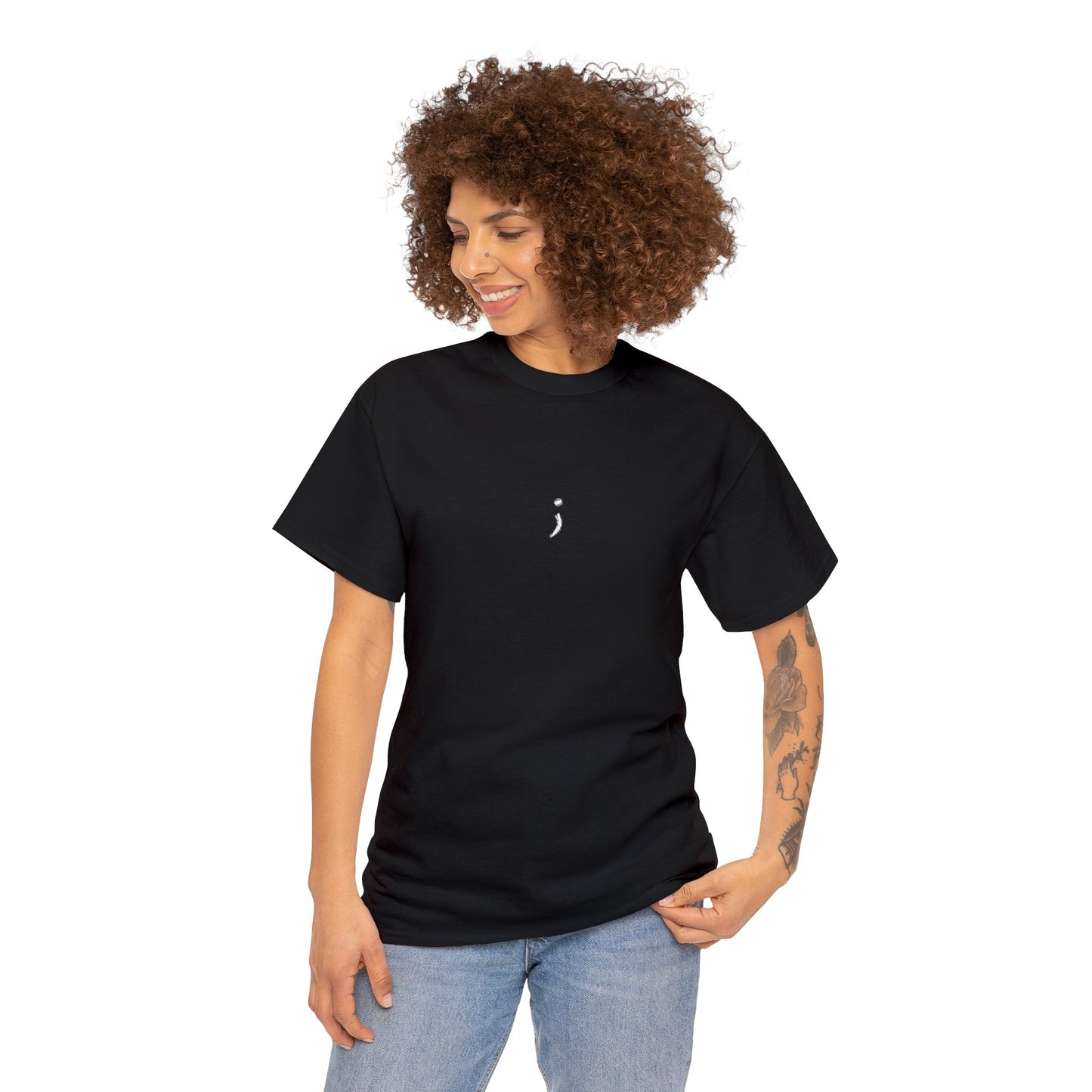 Seek the Horizon Unisex Heavy ; Relaxed Fit Cotton T-Shirt