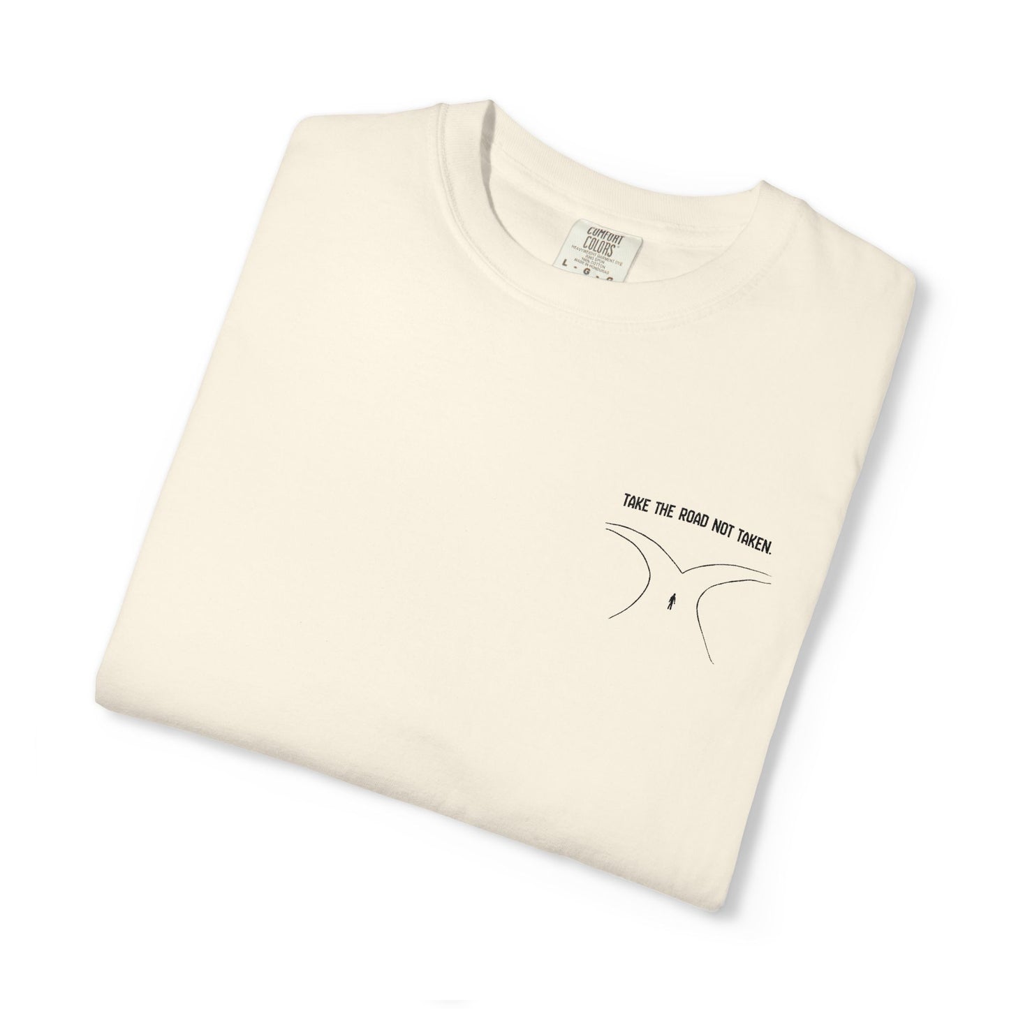 Women’s Outdoor Two Paths Take The Road Not Taken Seek the Horizon T-shirt