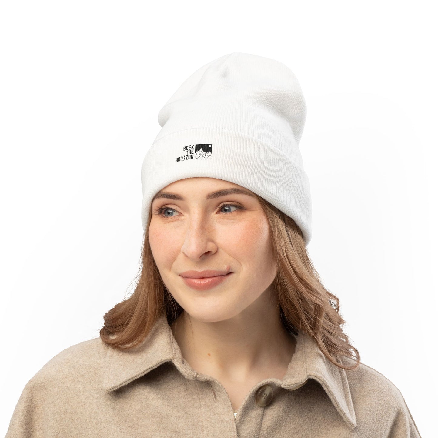 Women's Seek the Horizon Embroidered Woolly Beanie