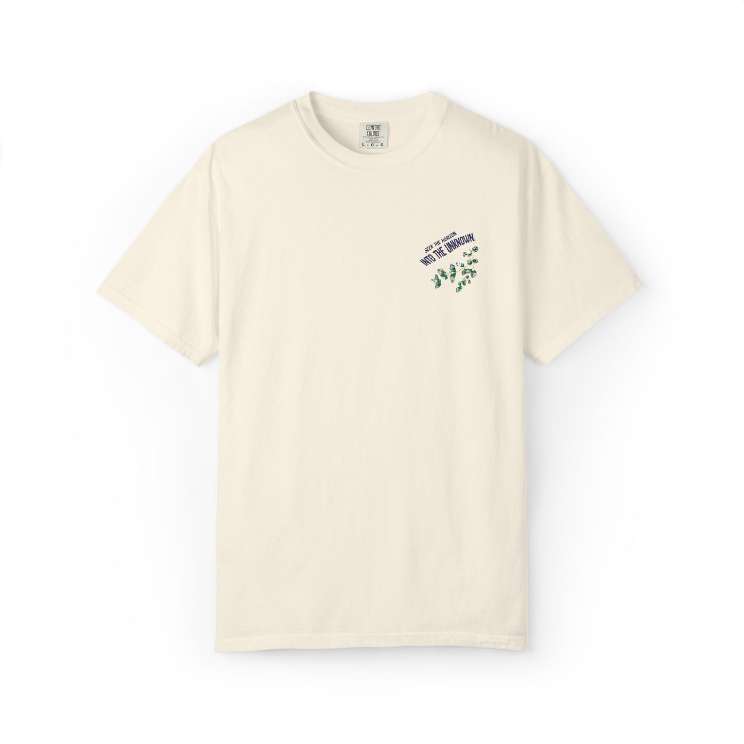 Men’s Outdoor Autumn Leaves Seek the Horizon T-shirt
