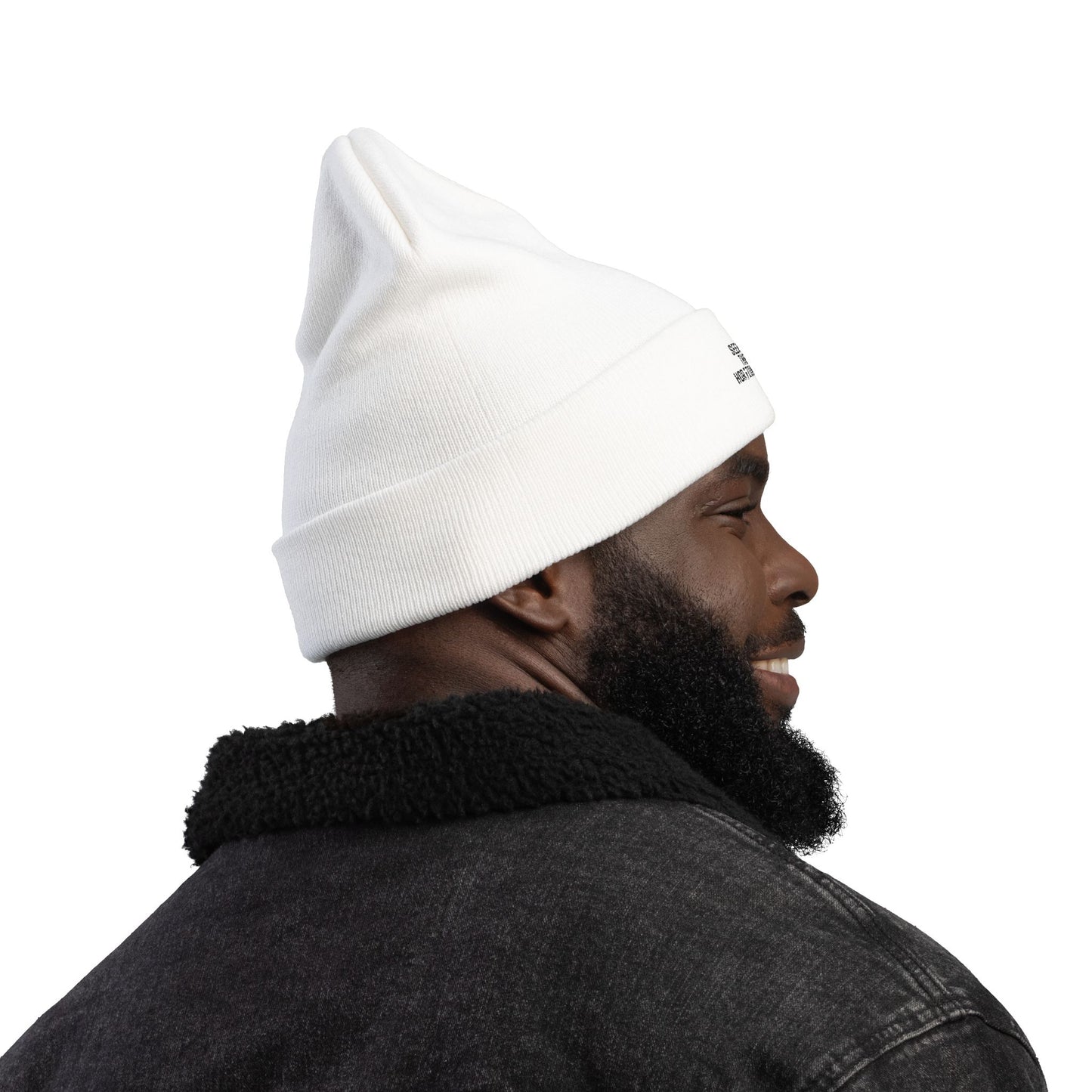 Men's Seek the Horizon Embroidered Woolly Beanie