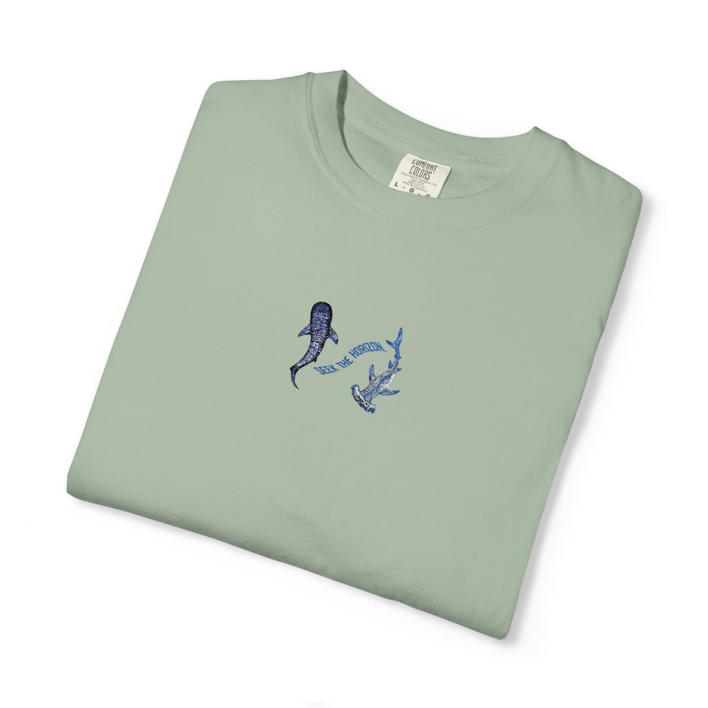 Men’s Ocean Lovers Whale Shark Hammerhead Seek the Horizon T-shirt