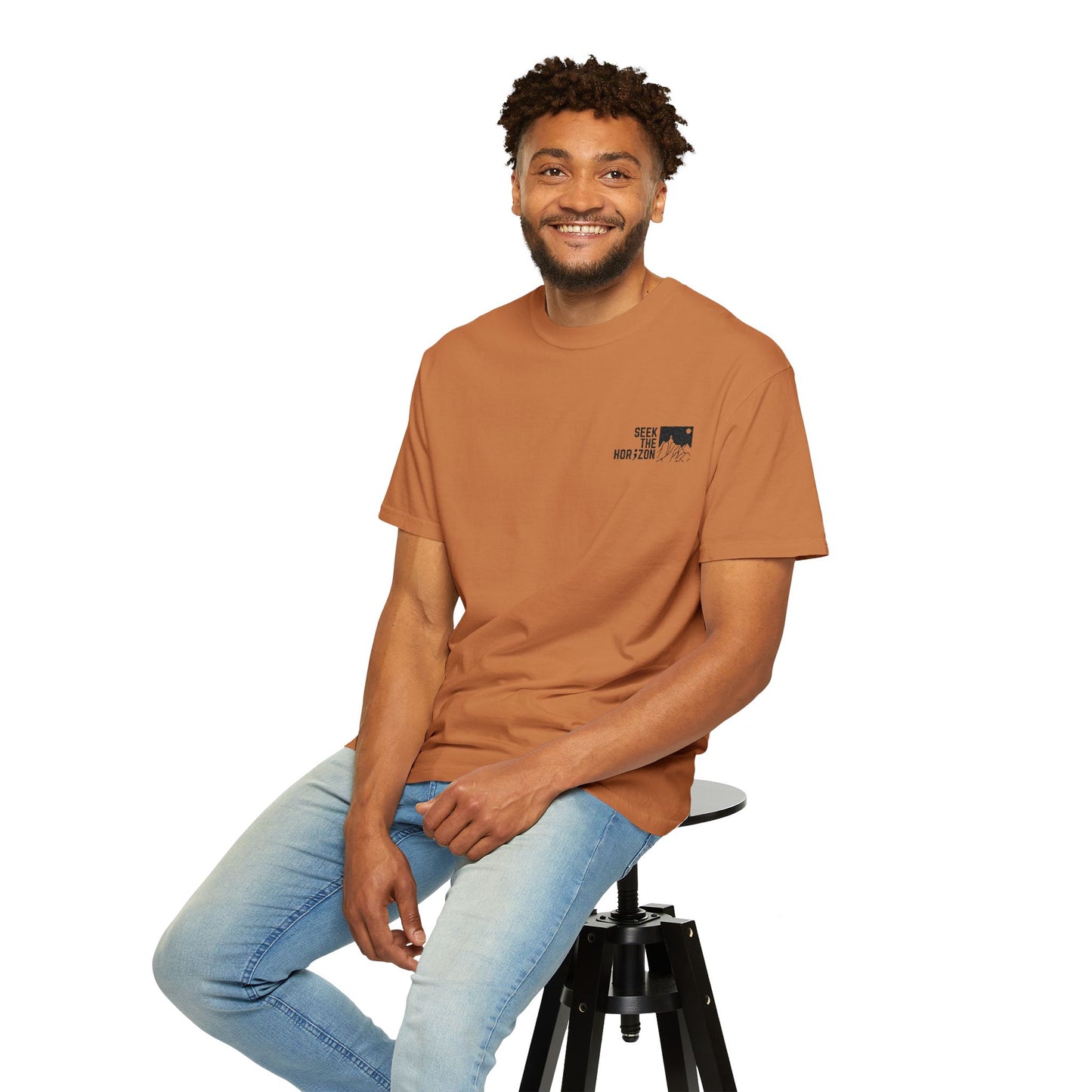Men’s Outdoor Mental Resilience Seek the Horizon T-shirt