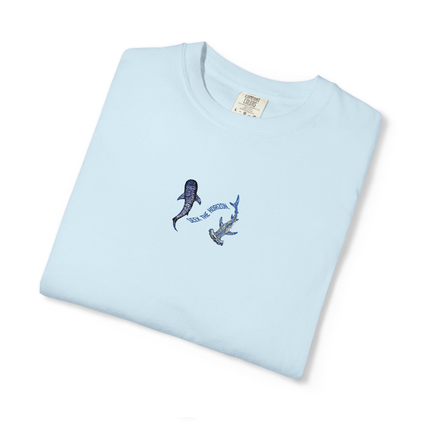 Men’s Ocean Lovers Whale Shark Hammerhead Seek the Horizon T-shirt