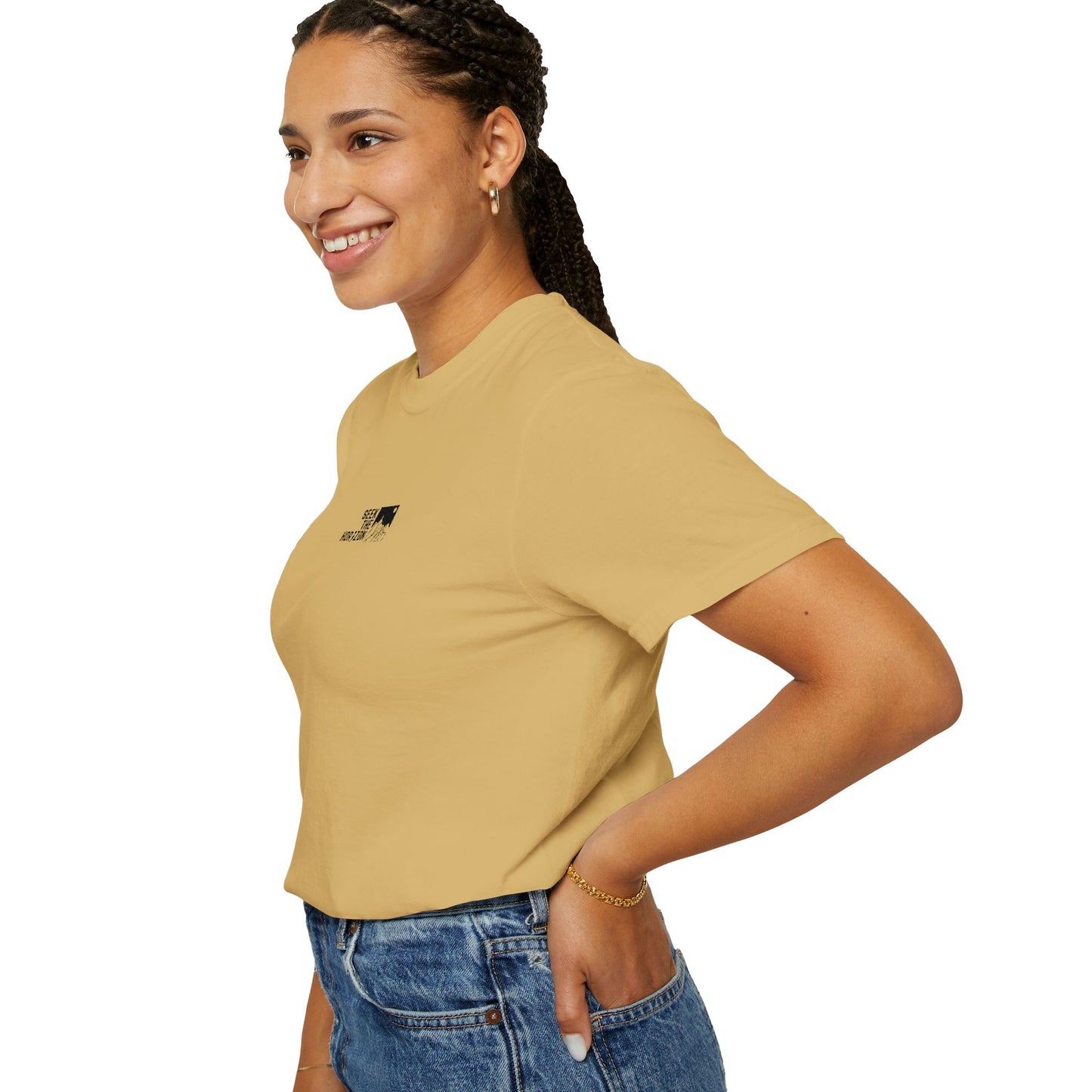 Women’s Take the Road Not Taken Outdoor Seek the Horizon T-shirt