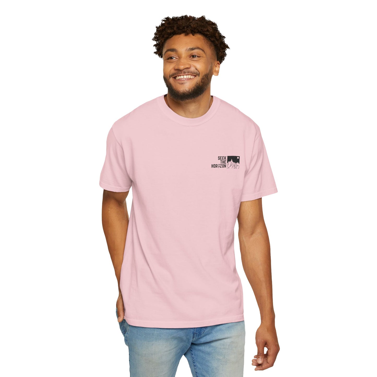 Men’s Outdoor Mental Resilience Seek the Horizon T-shirt